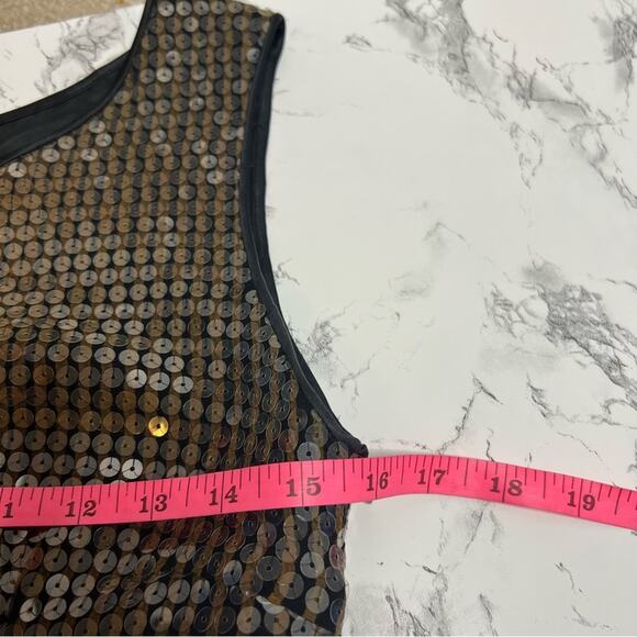 Etro sequin plaid dress Sz 42 - Picture 5 of 6